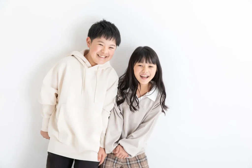 笑顔の子供達